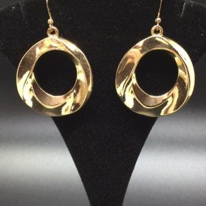 Gold-Toned Dangle Earrings